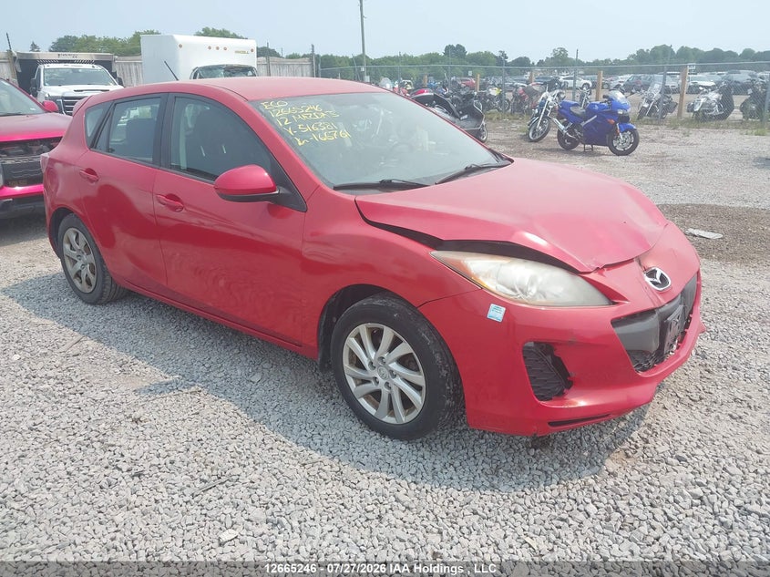 Vin: jm1bl1kf0c1516381, lot: 3067850, mazda mazda3 2012 img_1