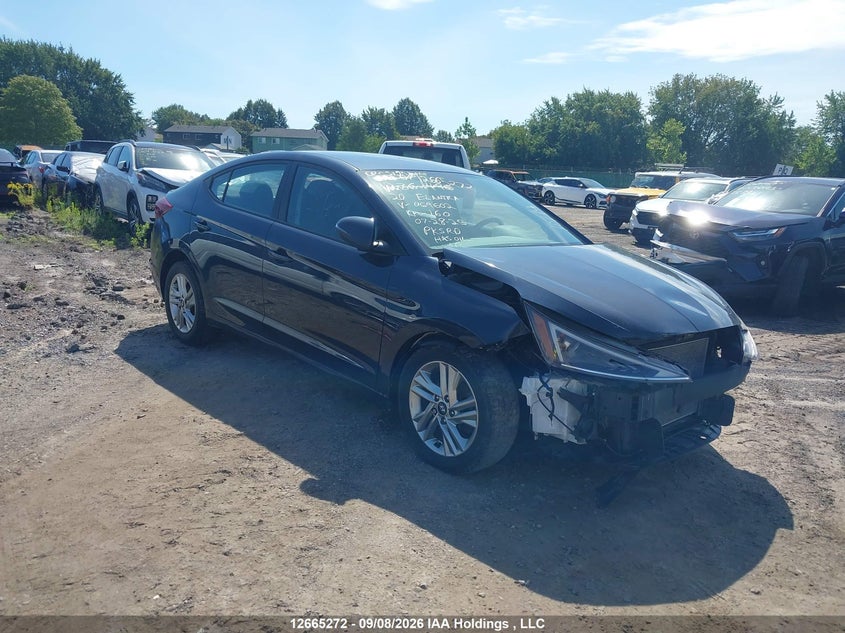 Vin: kmhd84lf5lu069602, lot: 3067877, hyundai elantra preferred auto ivt 2020 img_1