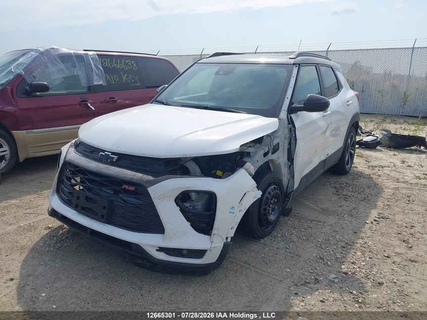 2023 Chevrolet Trailblazer Rs, Front, IAAI, VIN KL79MUSL7PB188859 — photo 2