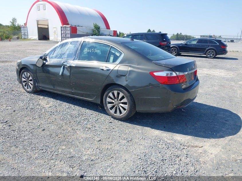 Vin: 1hgcr2f84ea801755, lot: 3067947, honda accord ex-l 20143