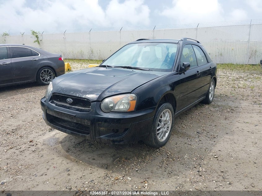 2005 Subaru Impreza, Благотворительность, IAAI, VIN JF1GG67535H812647 — фото 2