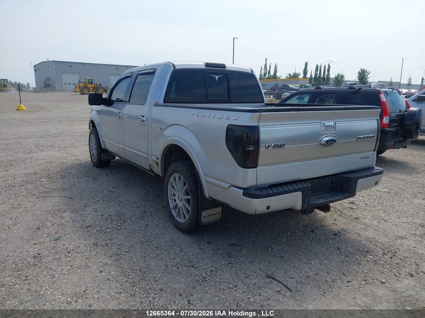 2012 FORD F-150 PICKUP 3.5L V-6 DI, DOHC, VVT, TURBO, 365HP