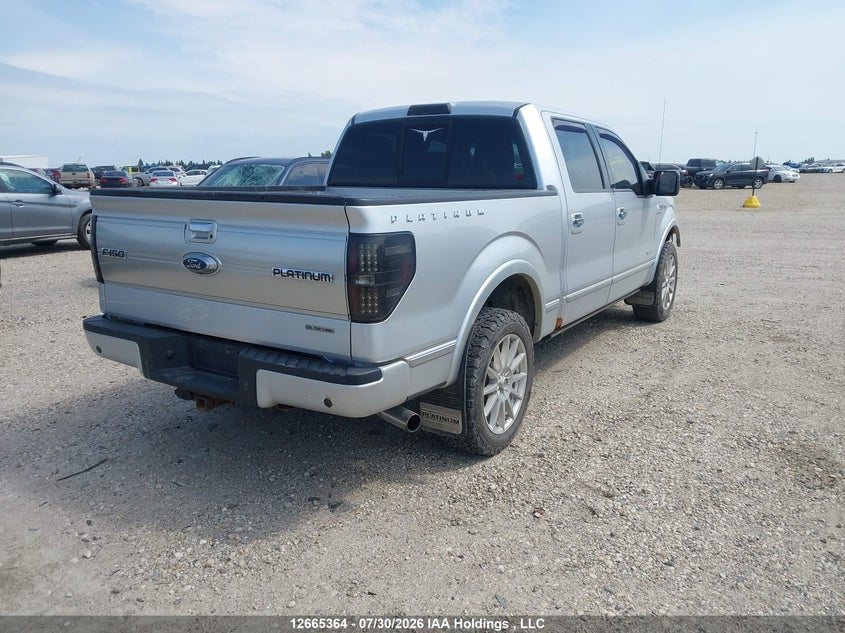 2012 FORD F-150 PICKUP 3.5L V-6 DI, DOHC, VVT, TURBO, 365HP
