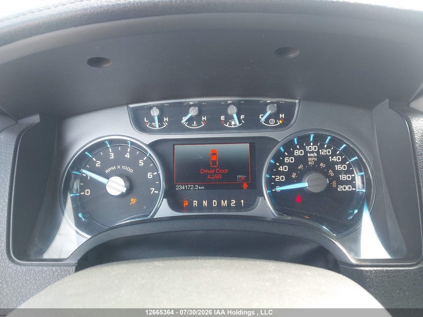 2012 FORD F-150 PICKUP 3.5L V-6 DI, DOHC, VVT, TURBO, 365HP