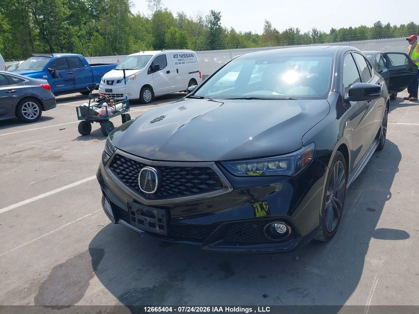 2018 Acura TLX, Theft Recovery, IAAI, VIN 19UUB1F62JA801099 — photo 2