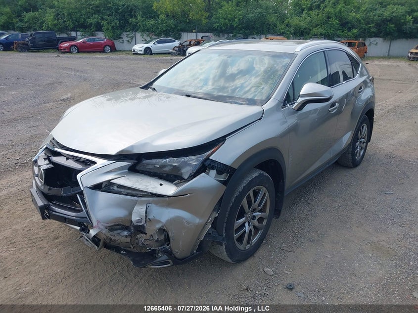 2015 Lexus NX, Удар спереди, IAAI, VIN JTJBARBZ5F2003850 — фото 2
