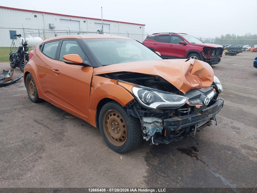 Vin: kmhtc6adxeu191401, lot: 3068040, hyundai veloster tech 2014 img_1