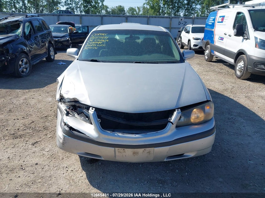 2004 CHEVROLET IMPALA SEDAN 3.4L V-6 180HP