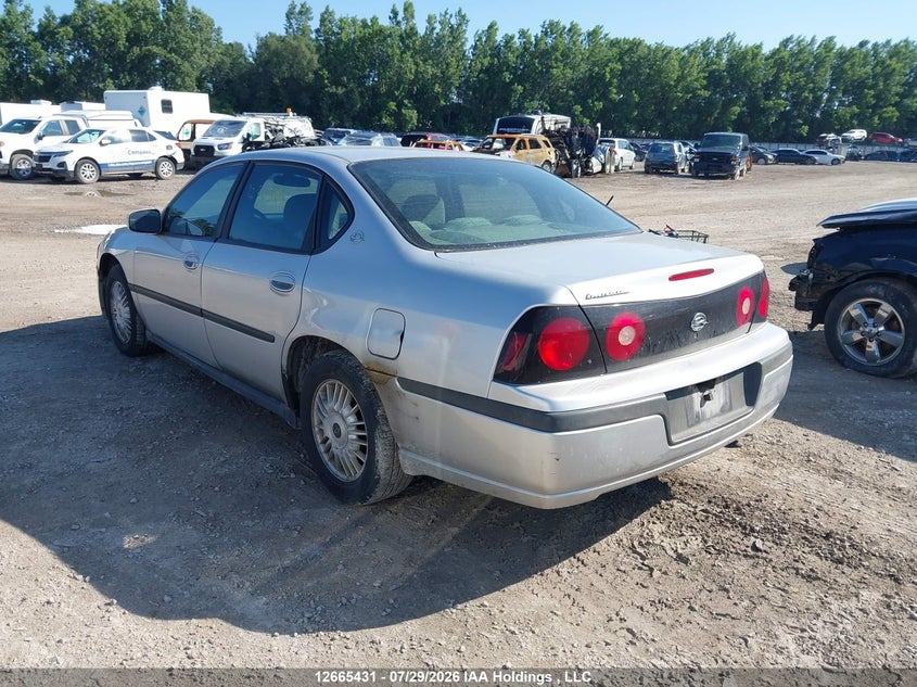 2004 CHEVROLET IMPALA SEDAN 3.4L V-6 180HP