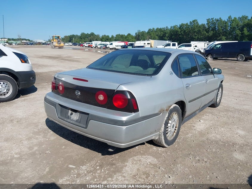 2004 CHEVROLET IMPALA SEDAN 3.4L V-6 180HP