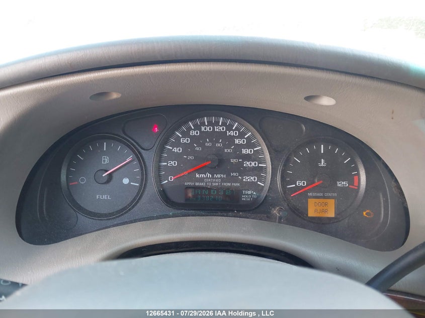 2004 CHEVROLET IMPALA SEDAN 3.4L V-6 180HP