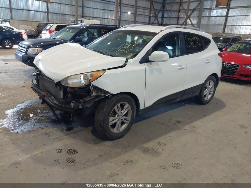 2012 Hyundai Tucson, Front, IAAI, VIN KM8JU3AC4CU394520 — photo 2