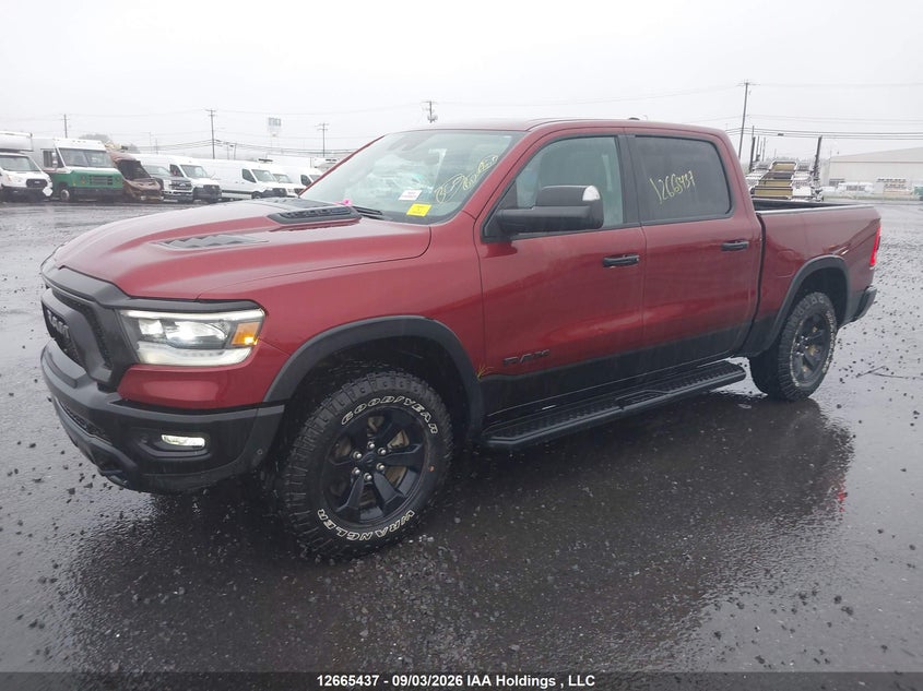 2023 RAM 1500, Repossession, IAAI, VIN 1C6SRFLT3PN644359 — photo 2