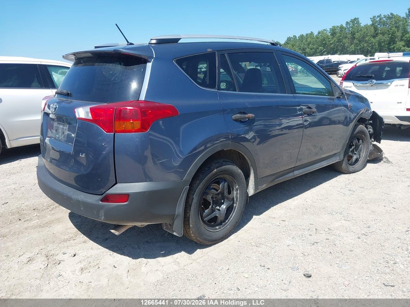 Vin: 2t3zfrev7dw045727, lot: 3068073, toyota rav4 le 20134