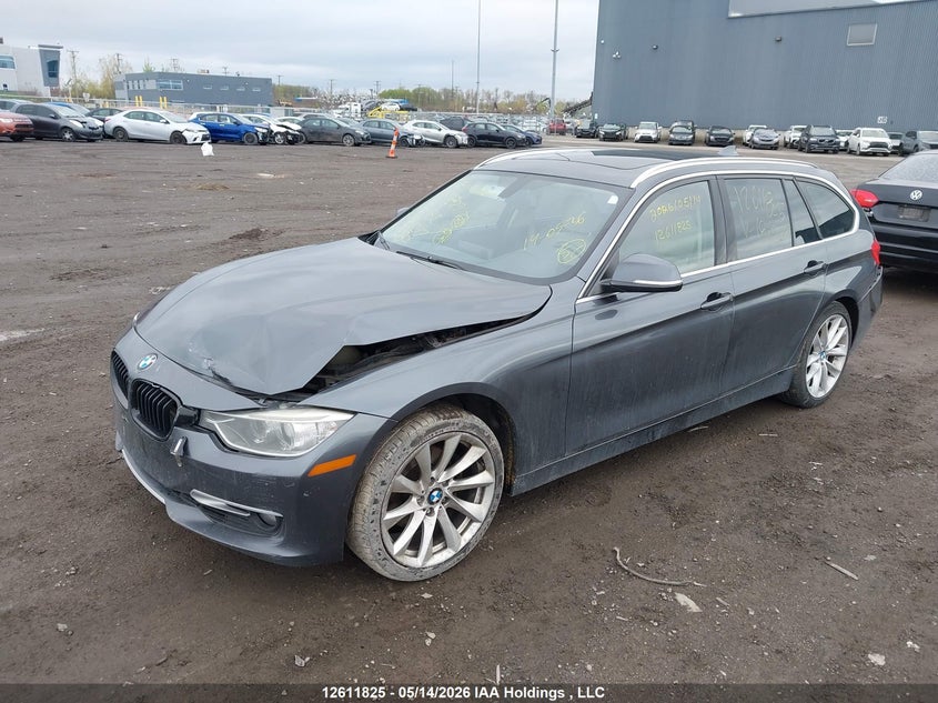 Vin: wba3g7c52ef186277, lot: 3068080, bmw 328i xdrive touring 20142