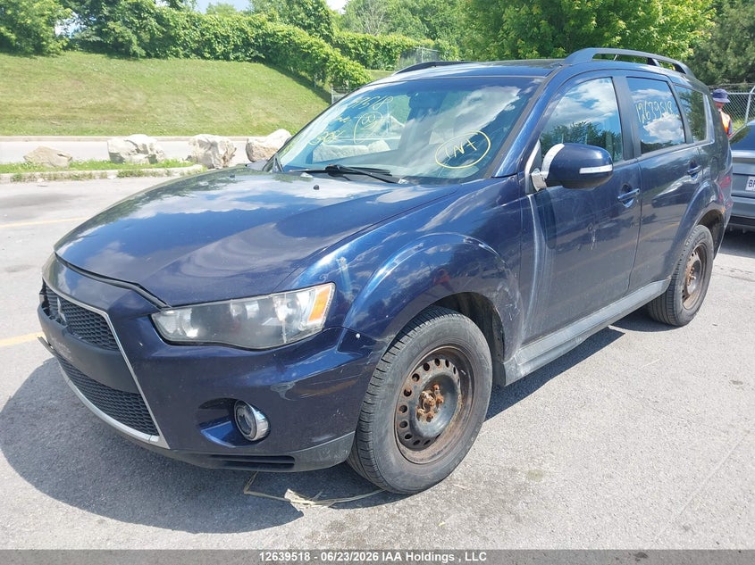 Vin: ja4jt3ax8az607361, lot: 3068093, mitsubishi outlander ls 20102