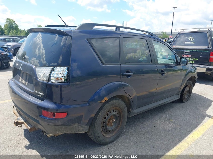 Vin: ja4jt3ax8az607361, lot: 3068093, mitsubishi outlander ls 20104