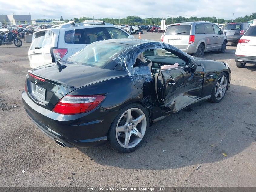 Vin: wddpk4haxdf061300, lot: 3068107, mercedes-benz slk 250 20134