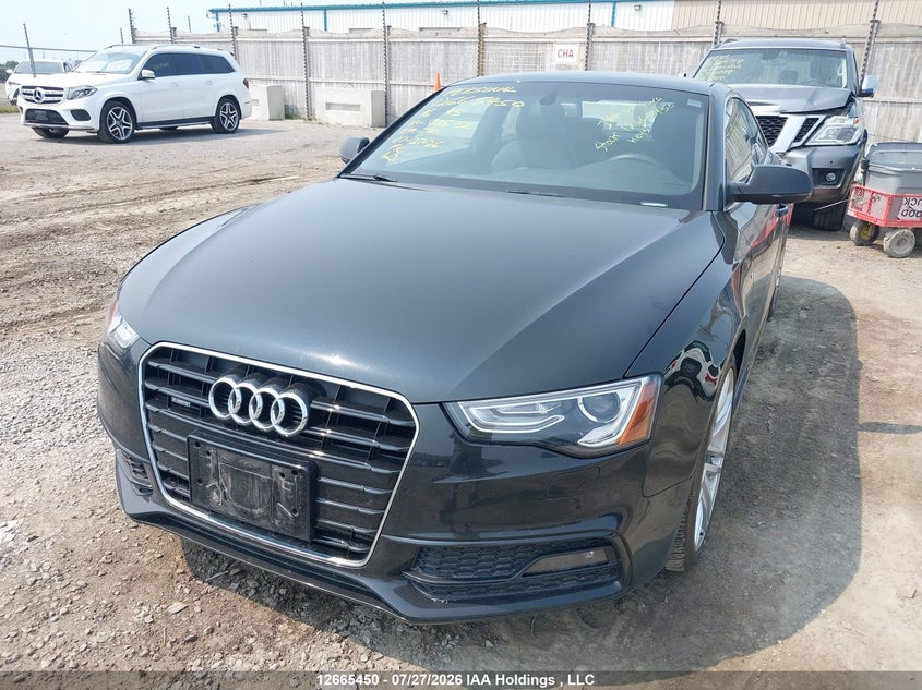 2016 Audi A5, Затопление, IAAI, VIN WAUSGAFR4GA035156 — фото 2