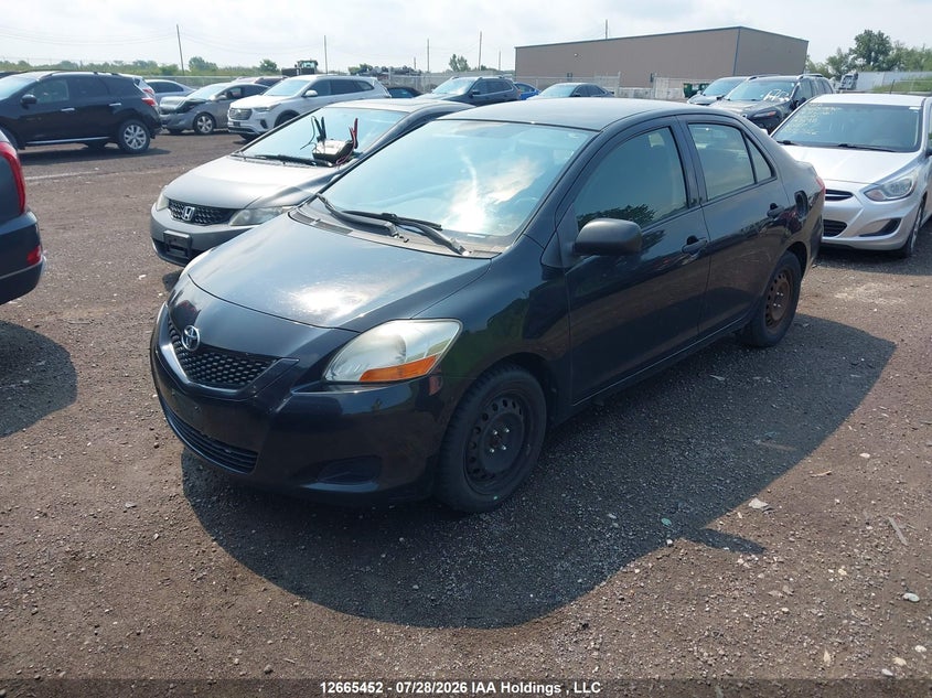 2010 Toyota Yaris, Front, IAAI, VIN JTDBT9K32A1370602 — photo 2