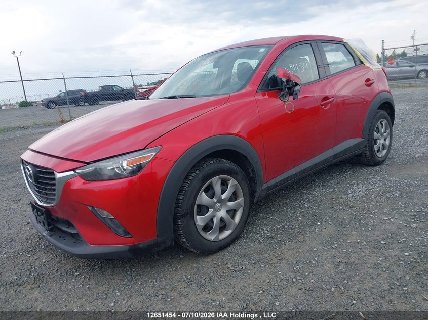 Vin: jm1dkfb77h0162714, lot: 3068156, mazda cx-3 gx 20172