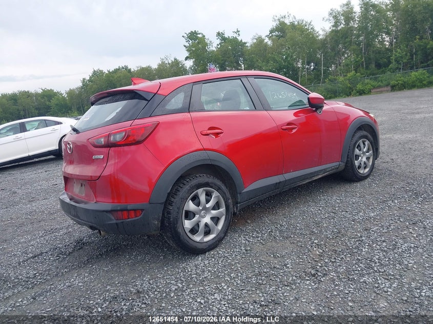 Vin: jm1dkfb77h0162714, lot: 3068156, mazda cx-3 gx 20174