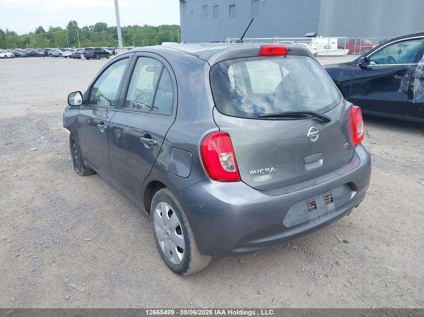 Vin: 3n1ck3cp7gl266178, lot: 3068178, nissan micra 20163