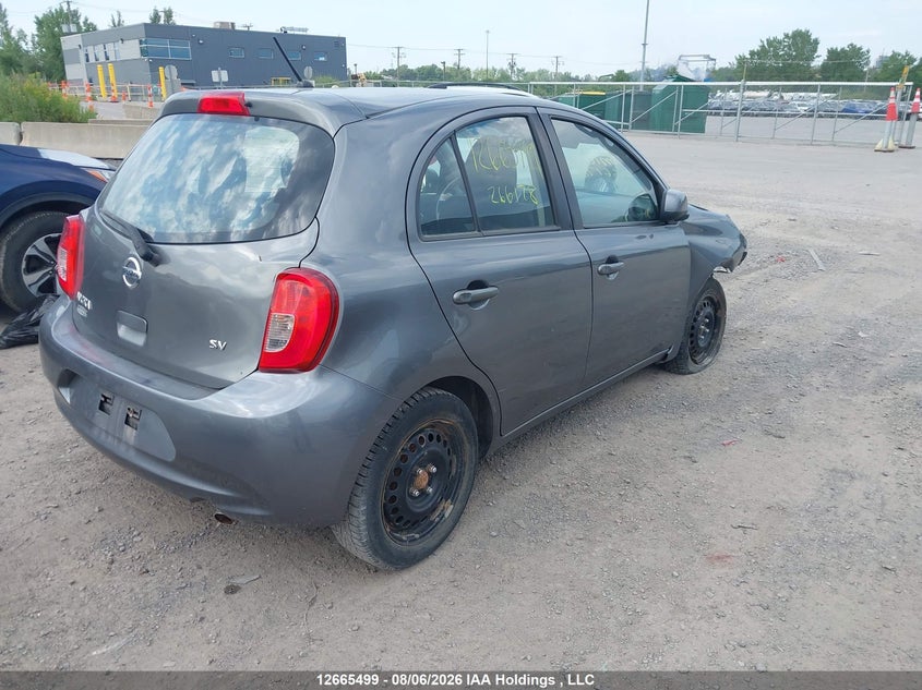 Vin: 3n1ck3cp7gl266178, lot: 3068178, nissan micra 20164