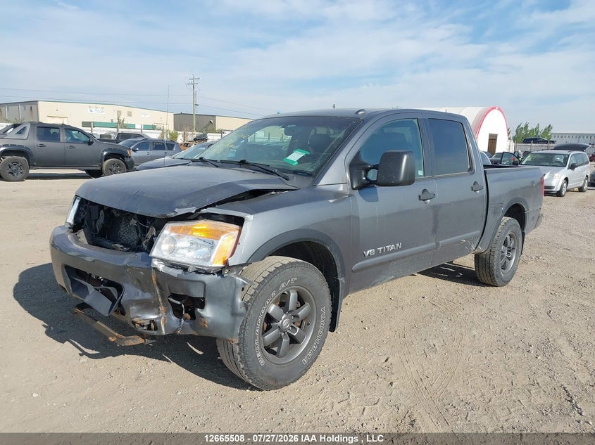 2013 Nissan Titan, Front, IAAI, VIN 1N6AA0EC8DN308494 — photo 2