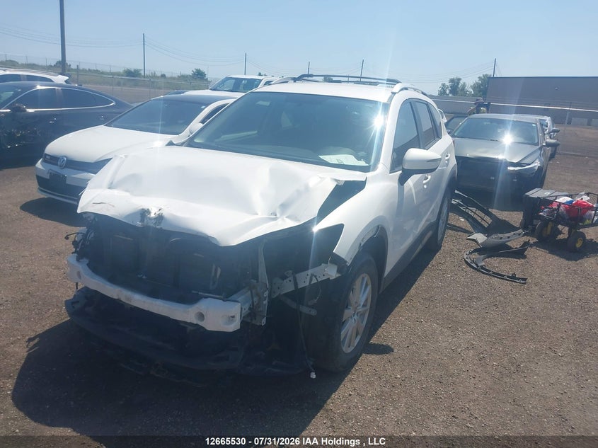 2016 Mazda CX-5, Front, IAAI, VIN JM3KE2BE5G0841621 — photo 2