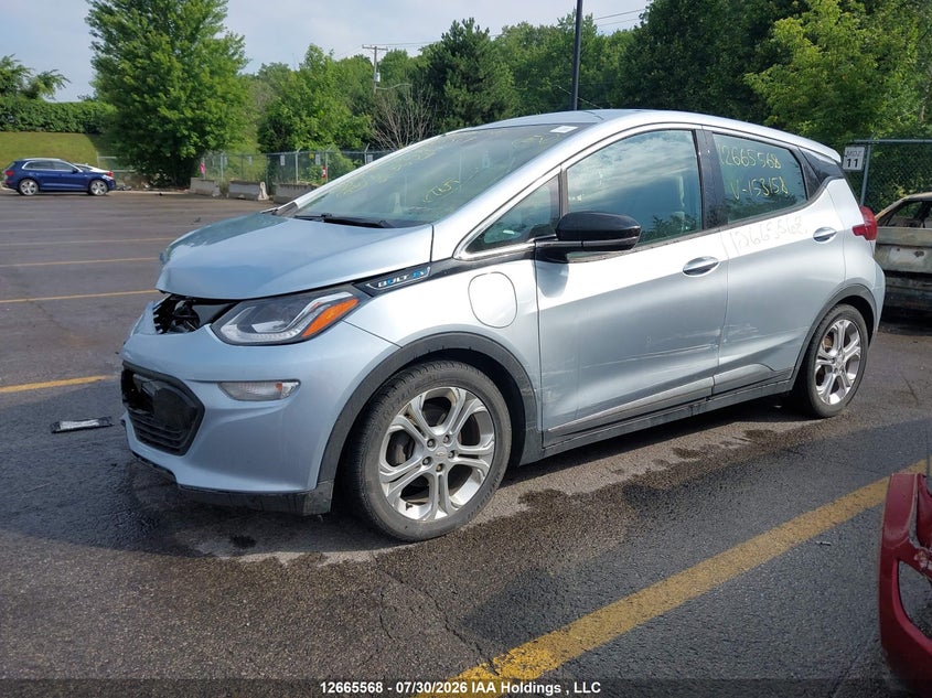 Vin: 1g1fw6s00h4153158, lot: 3068251, chevrolet bolt ev lt 20172