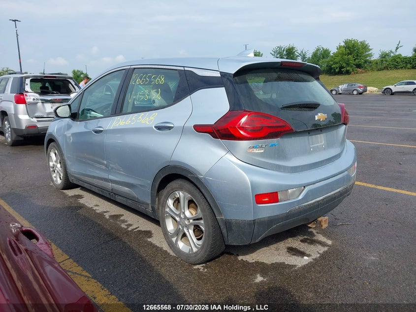 Vin: 1g1fw6s00h4153158, lot: 3068251, chevrolet bolt ev lt 20173