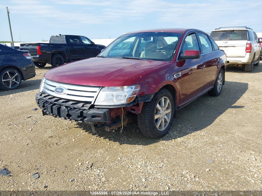2008 Ford Taurus, Front, IAAI, VIN 1FAHP27W48G100258 — photo 2