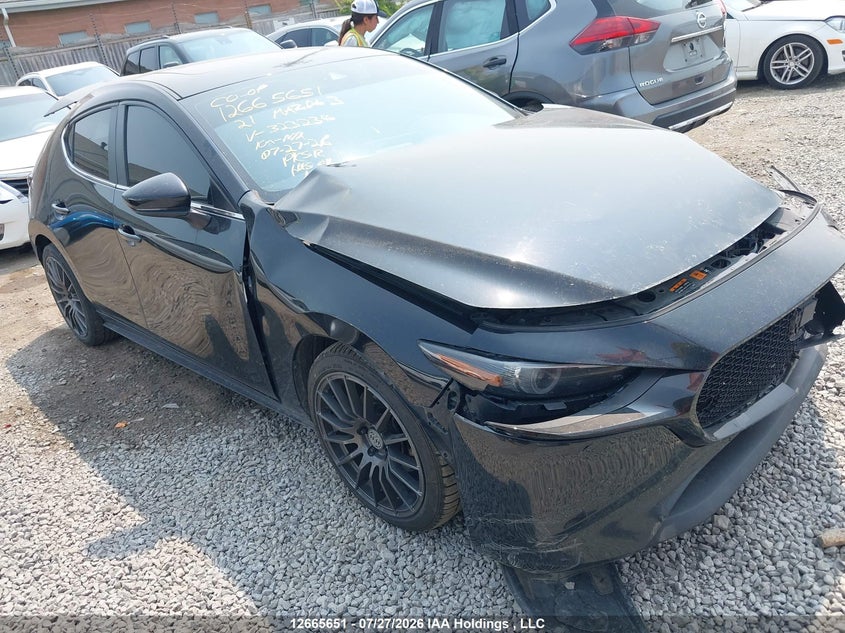 Vin: jm1bpbmy5m1323234, lot: 3068334, mazda mazda3 gt w/turbo 2021 img_1