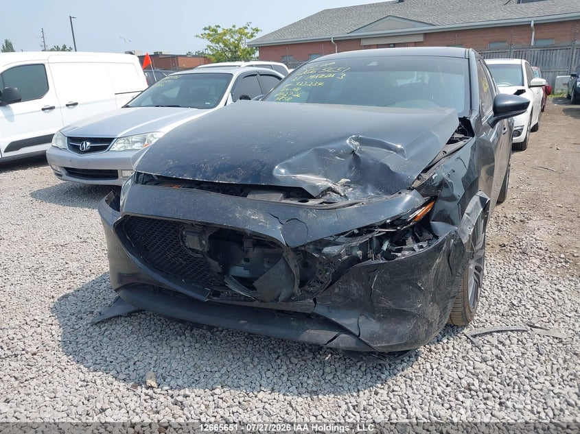 Vin: jm1bpbmy5m1323234, lot: 3068334, mazda mazda3 gt w/turbo 20212