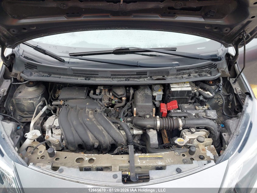 2017 NISSAN VERSA HATCHBACK 1.6L I4 FI DOHC 16V NF4