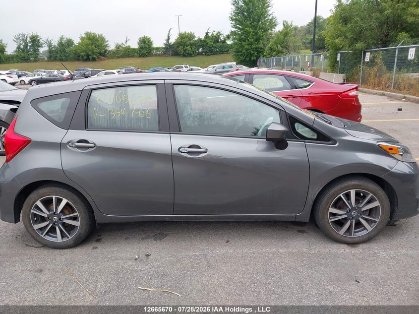 2017 NISSAN VERSA HATCHBACK 1.6L I4 FI DOHC 16V NF4