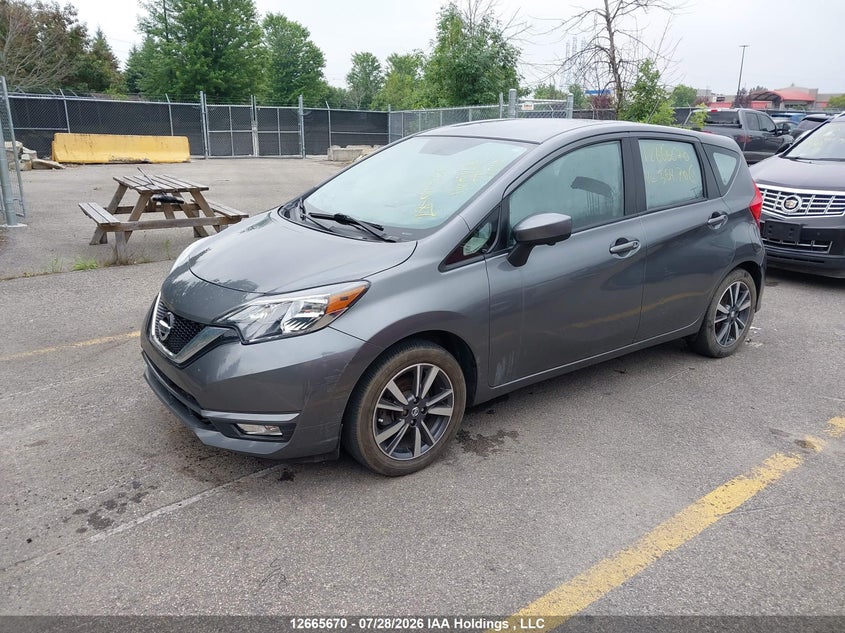 2017 NISSAN VERSA HATCHBACK 1.6L I4 FI DOHC 16V NF4