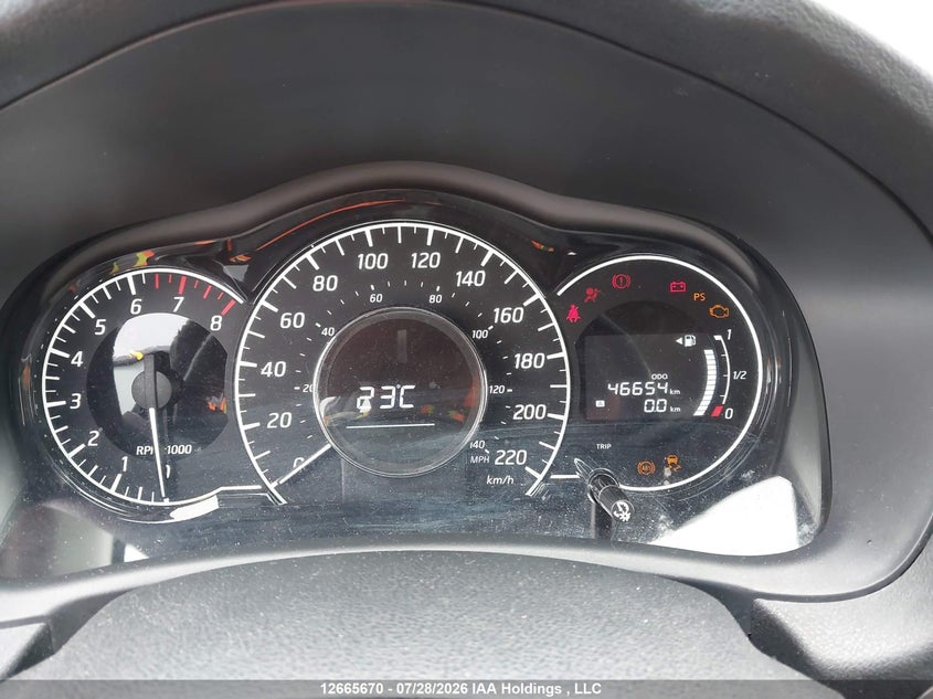 2017 NISSAN VERSA HATCHBACK 1.6L I4 FI DOHC 16V NF4