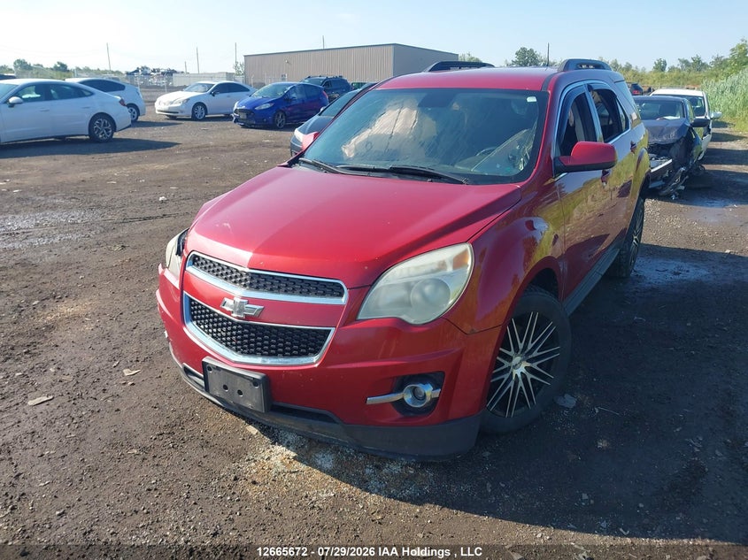 2014 Chevrolet Equinox, Удар спереду, IAAI, VIN 2GNALBEK0E6361915 — фото 2