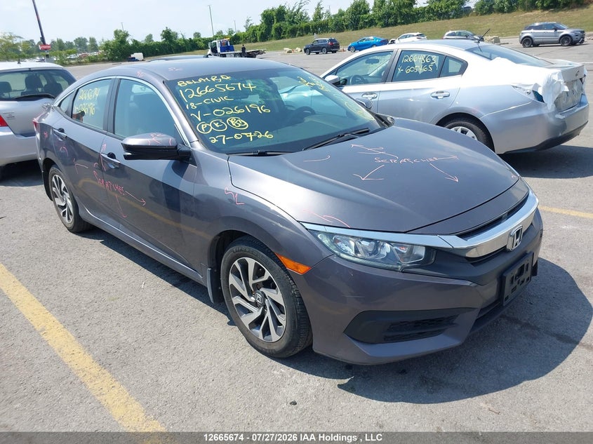 Vin: 2hgfc2f58jh026196, lot: 3068357, honda civic 2018 img_1