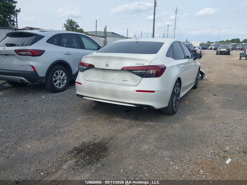 Vin: 2hgfe4f86sh008930, lot: 3068363, honda civic sport hybrid/sport touring hybrid 20254