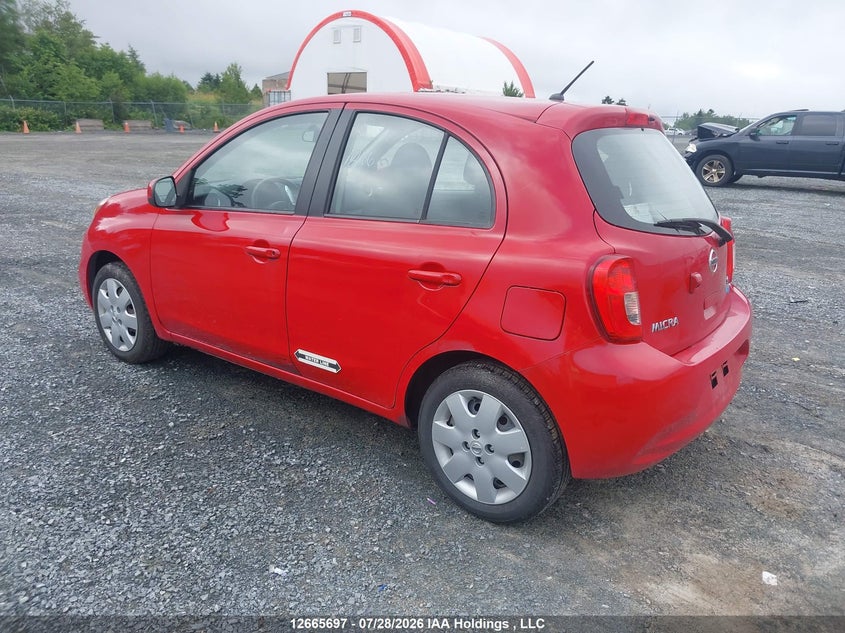 Vin: 3n1ck3cp2fl271030, lot: 3068380, nissan micra s/sr/sv 20153