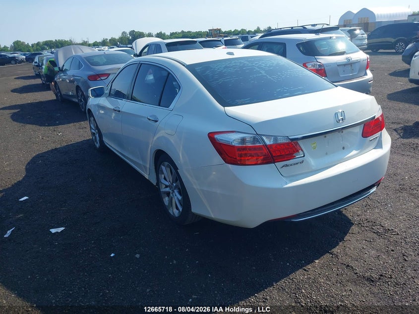 Vin: 1hgcr2f9xda801637, lot: 3068402, honda accord touring 20133
