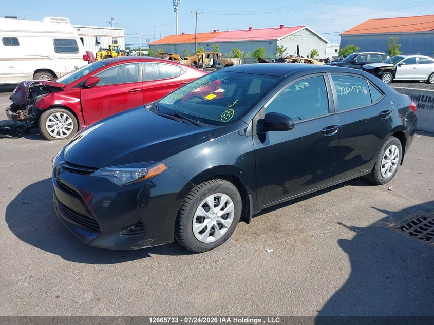 2019 Toyota Corolla, Изъятое, IAAI, VIN 2T1BURHE2KC144966 — фото 2