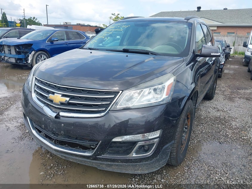 2017 Chevrolet Traverse, Удар спереду, IAAI, VIN 1GNKVGKD2HJ126666 — фото 2