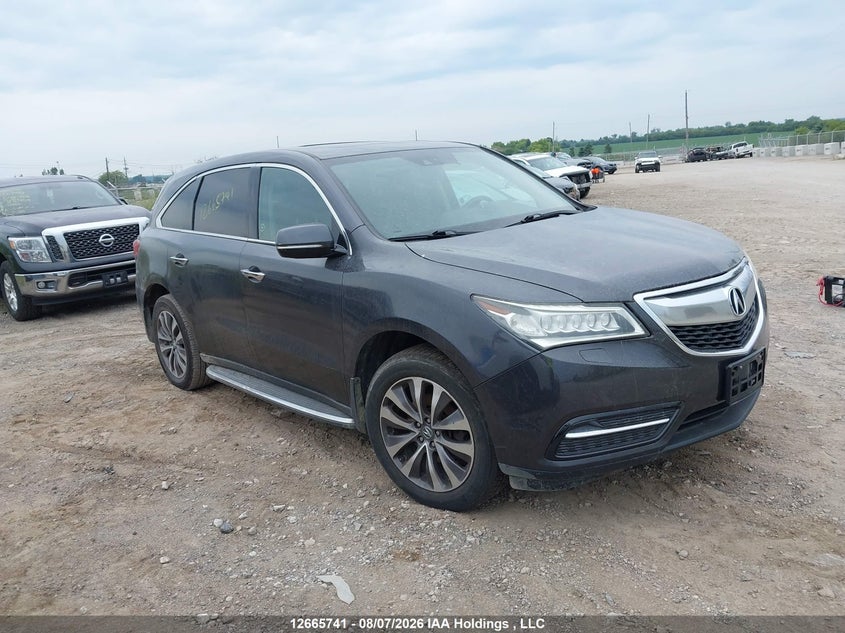 Vin: 5fryd4h49fb502102, lot: 3068425, acura mdx technology 2015 img_1