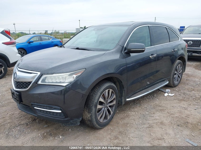 Vin: 5fryd4h49fb502102, lot: 3068425, acura mdx technology 20152