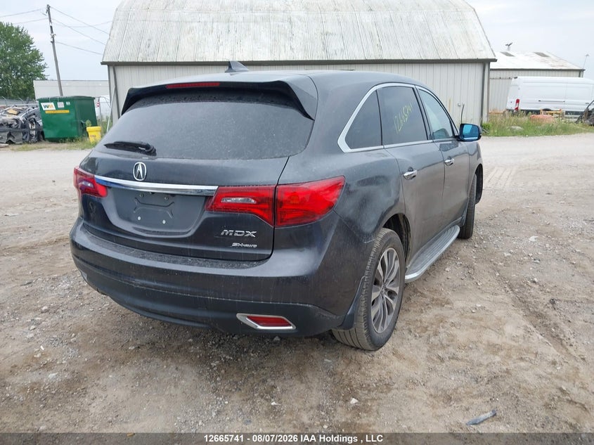 Vin: 5fryd4h49fb502102, lot: 3068425, acura mdx technology 20154