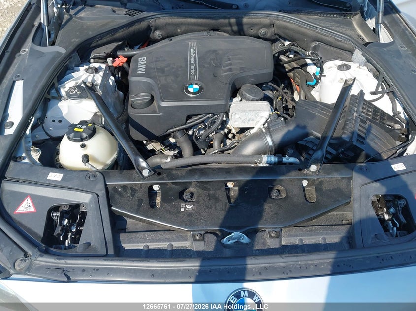 2016 BMW 5ER SEDAN 2.0L I-4 DI, DOHC, VVT, TURBO, 241HP